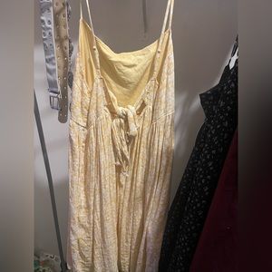 Yellow Floral Dress from AE